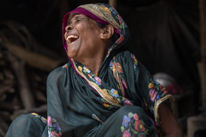 A widowed mother in Noakhali caring for her only disabled son