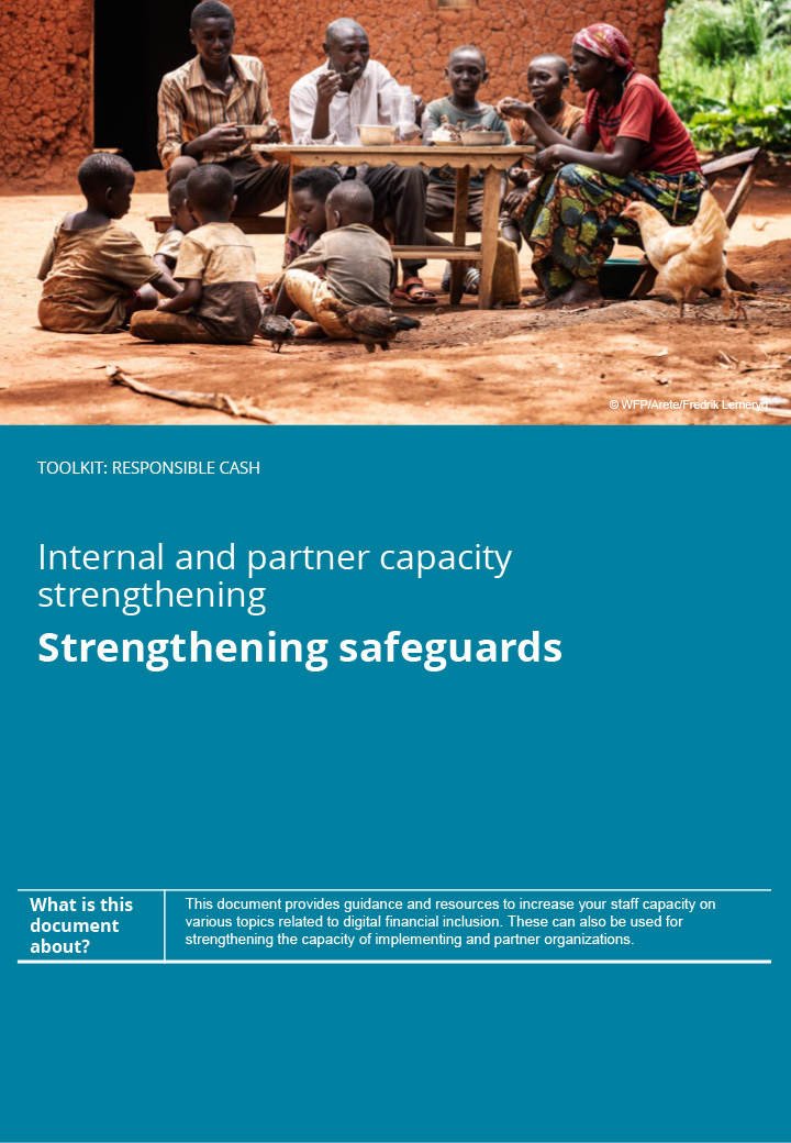 Cover: Strengthening safeguards