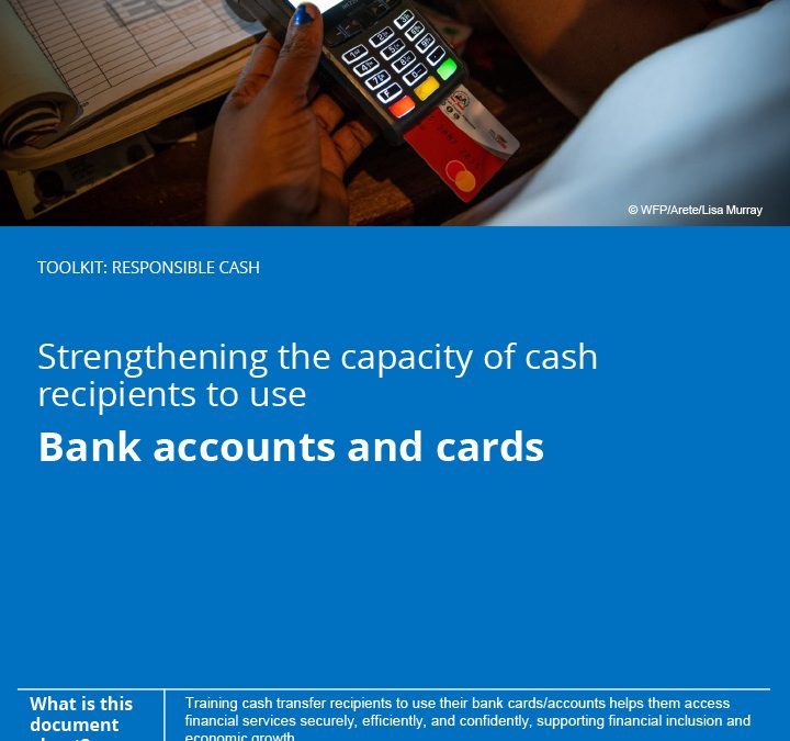 Bank accounts and cards