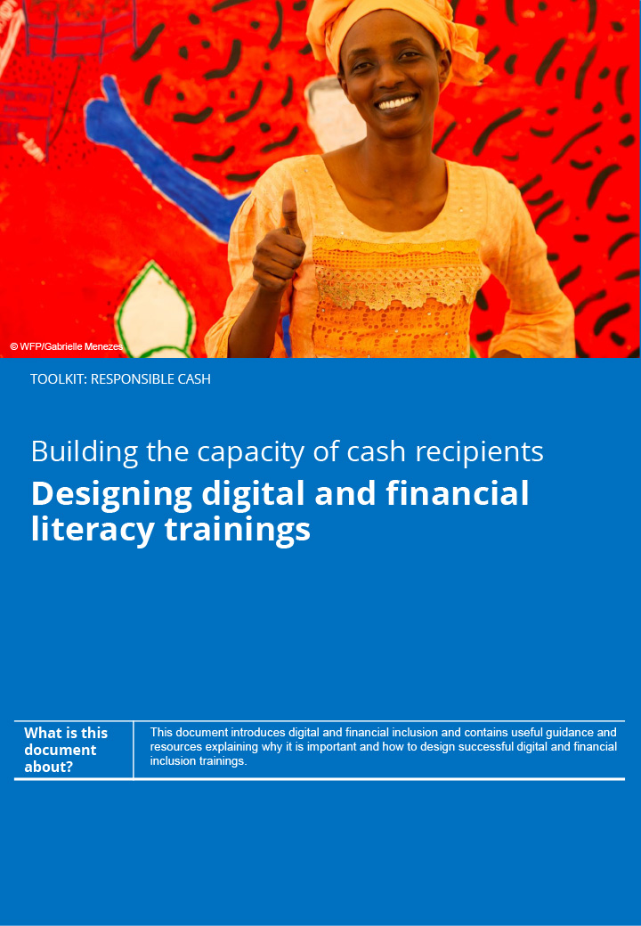 Cover: Designing digital and financial literacy trainings