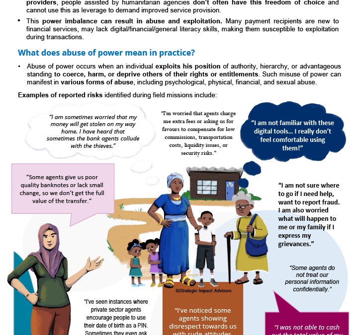 Why is it important to mitigate the risks of abuse of power?